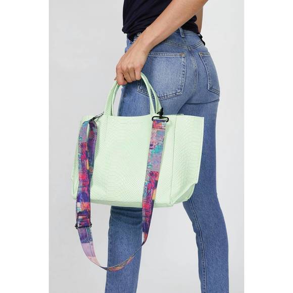 NEW AMPERSAND AS APOSTROPHE nylon strap in pink pixel glitch - Picture 5 of 5